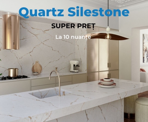 Суперцена на 10 оттенков Quartz Silestone